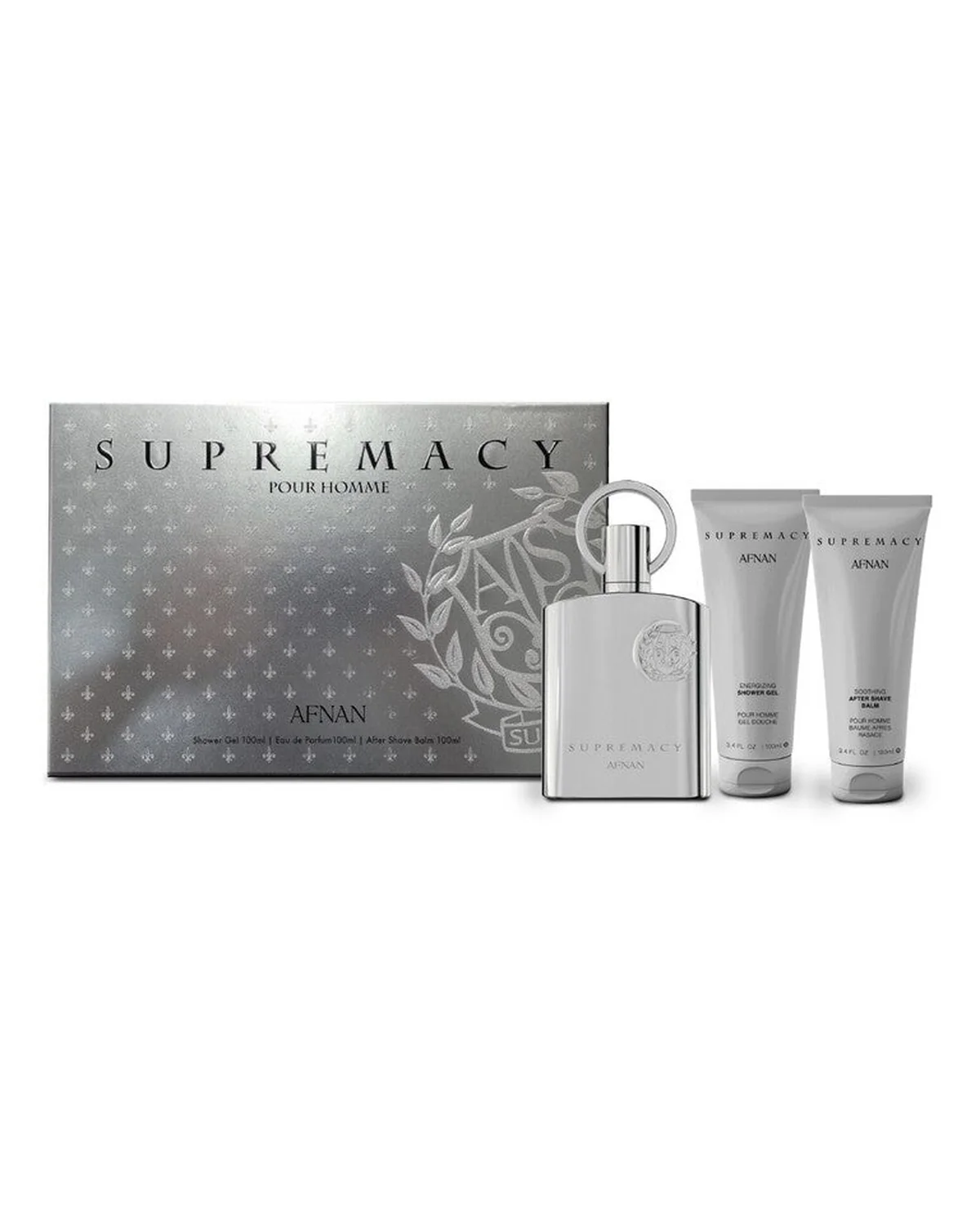 Afnan Supremacy Silver Gift Set